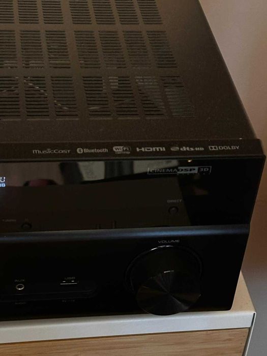 Receiver Yamaha MusicCast RX-V481 si boxe Monitor Audio Silver RX2