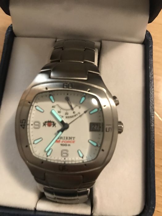 Orient M Force Tank Style automatic, много рядък, перфектен