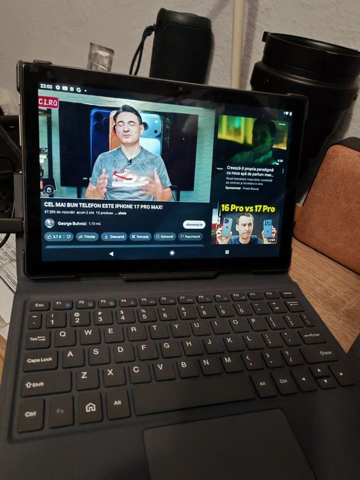 Tableta Vonino IMart Pro - cu cartela sim 4G + tastatura