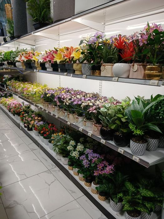 Искусственные цветы и деревья, растения. Суний гуллар ва дарахтлар