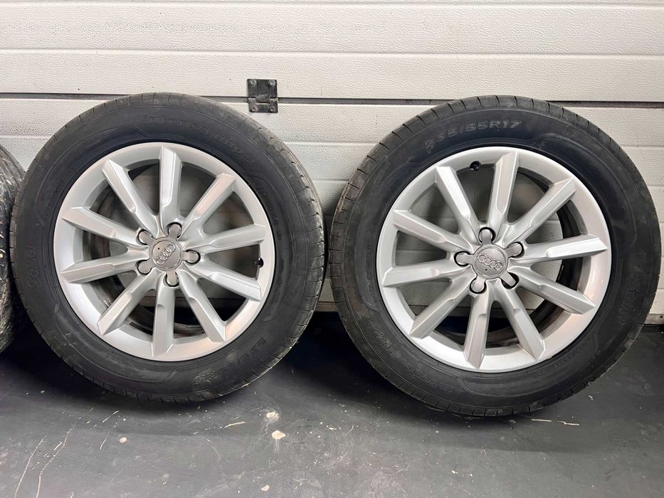 Set Jante Aliaj cu Anvelope Audi Q3 Originale 5x112 R17 8U0601025S