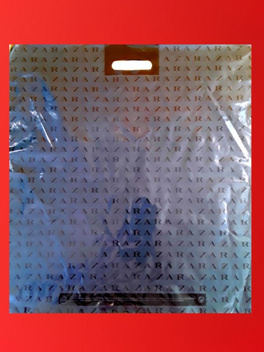 Set 100 pungi banana mari negre plastic biodegrabile 53x60 Cm - 60 Le