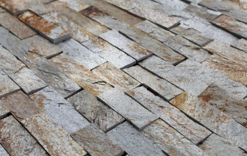 Piatra decorativă, poligonală și fasonată – Galați ,travertin scapitat