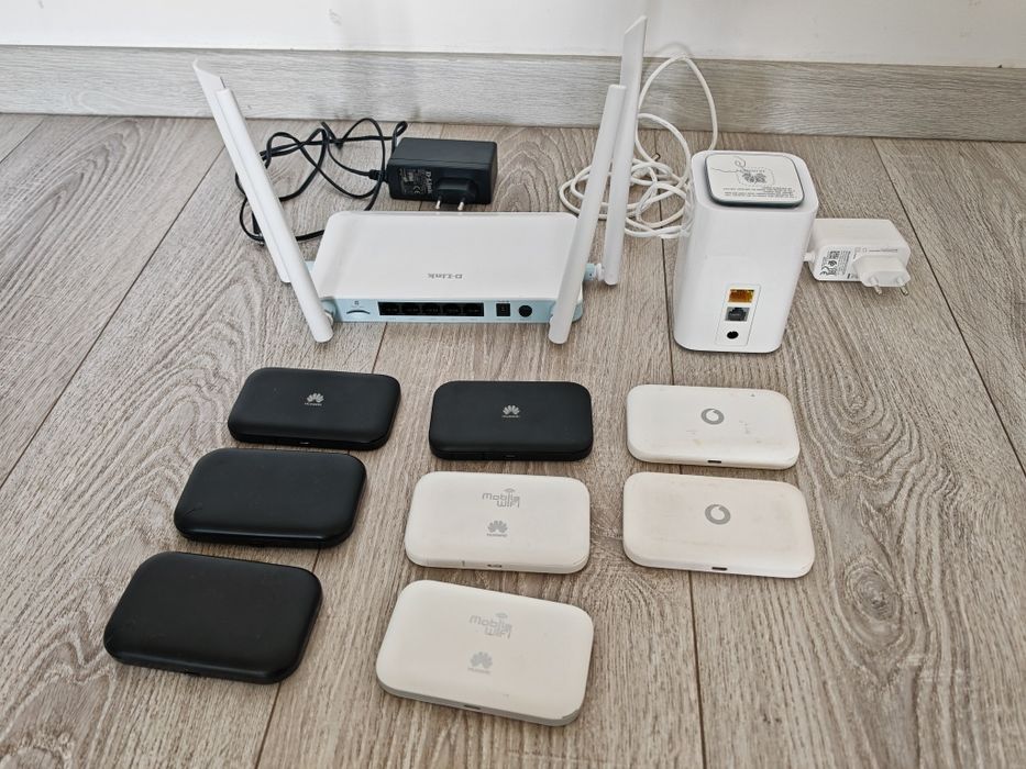 Routere mobile 4G wireless Huawei si D-link. Merg si cu DIGI