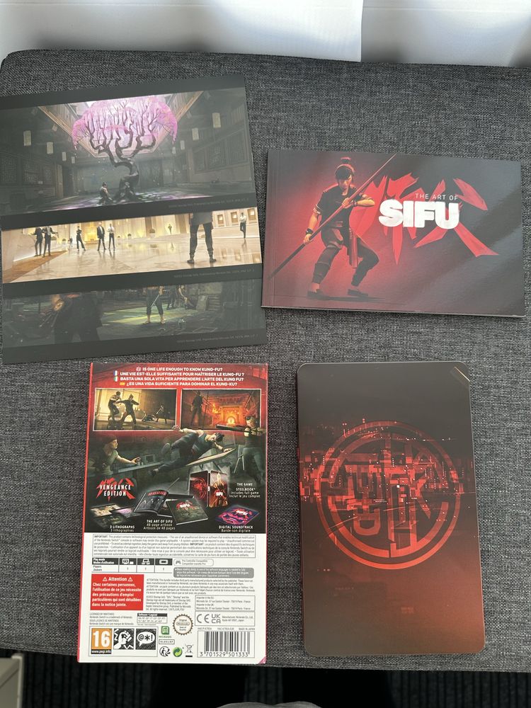 Sifu Vengeance Edition Steelbook Nintendo Switch