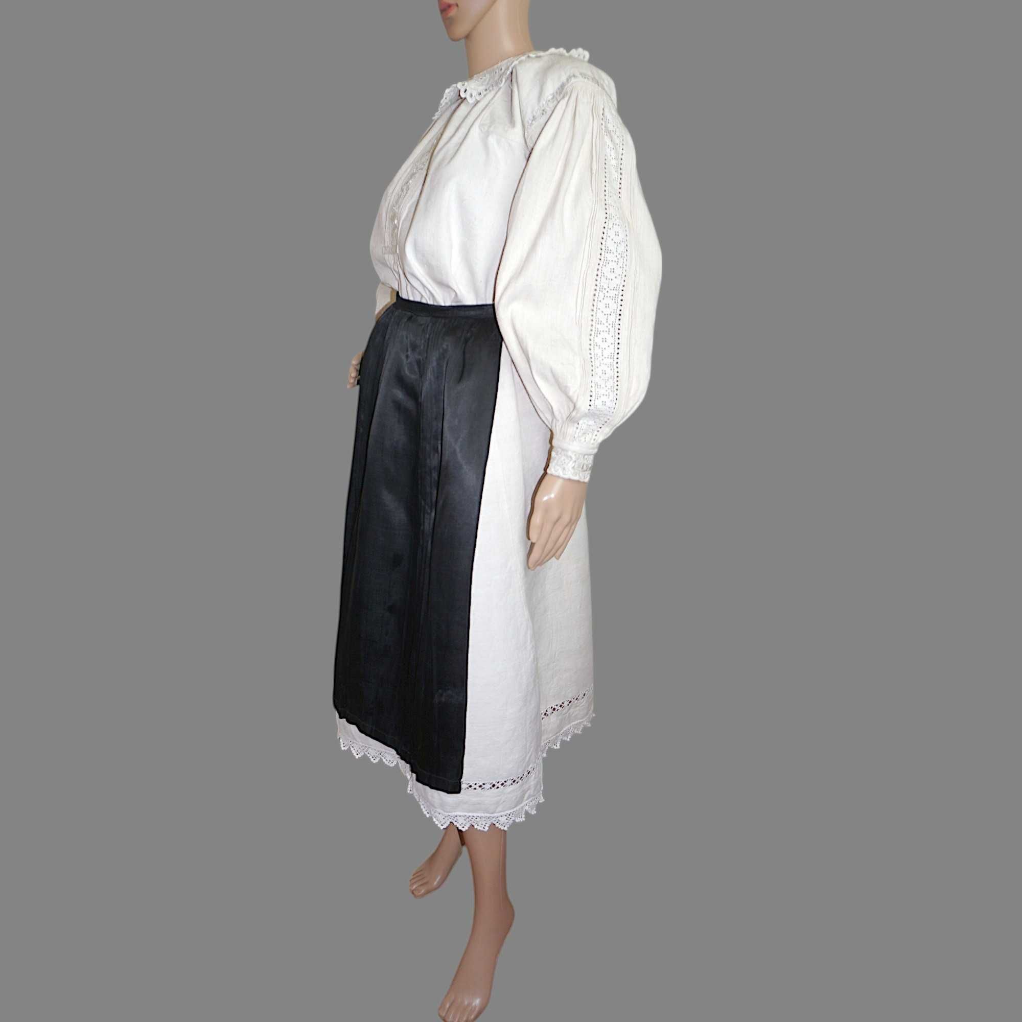 Costum popular vechi din Arad , port popular autentic masura M