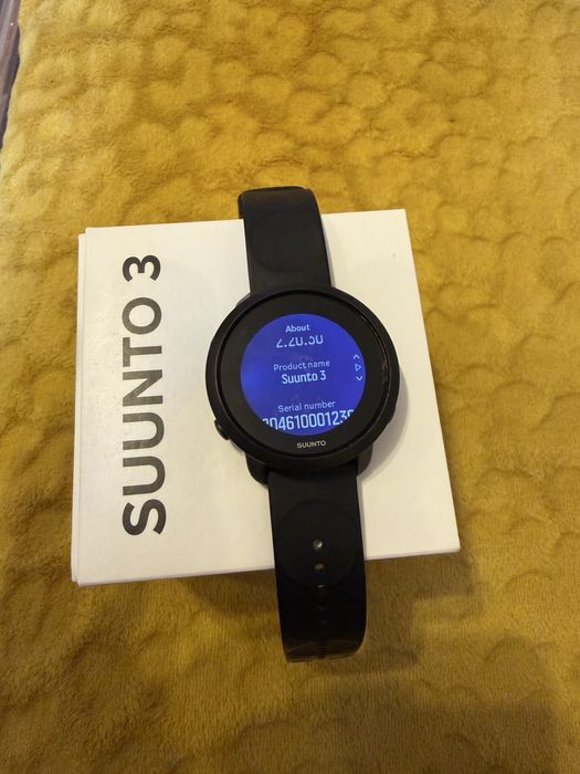 Vand ceas Suunto 3 all black