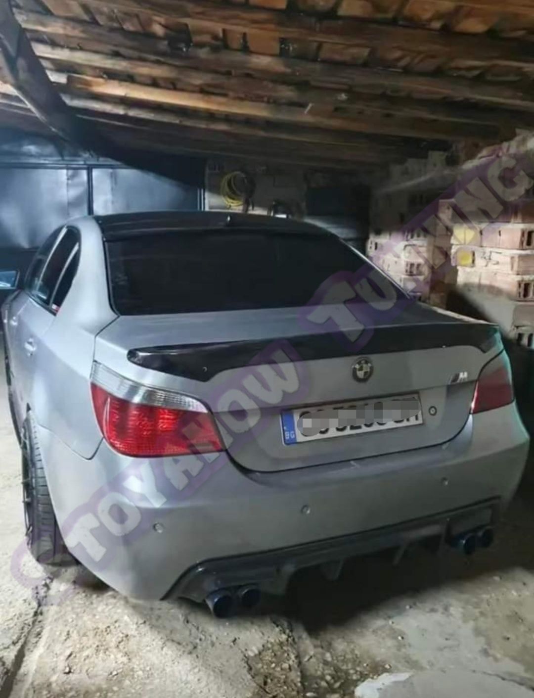 Бмв е60 Лип спойлер за багажник (Заден Капак) / BMW E60 CSL Spoiler