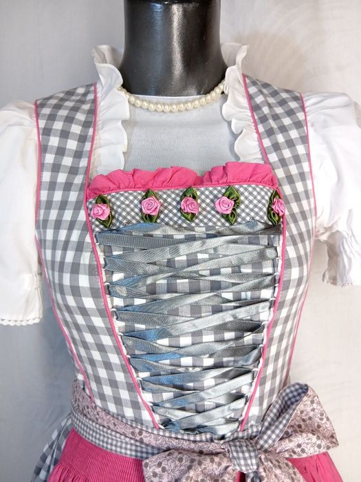 Dirndl Nr 36 rochie bavareză Oktoberfest tiroleza sarafan austriac