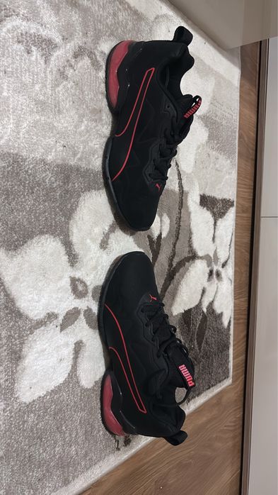 adidasi PUMA 42 rosu negru