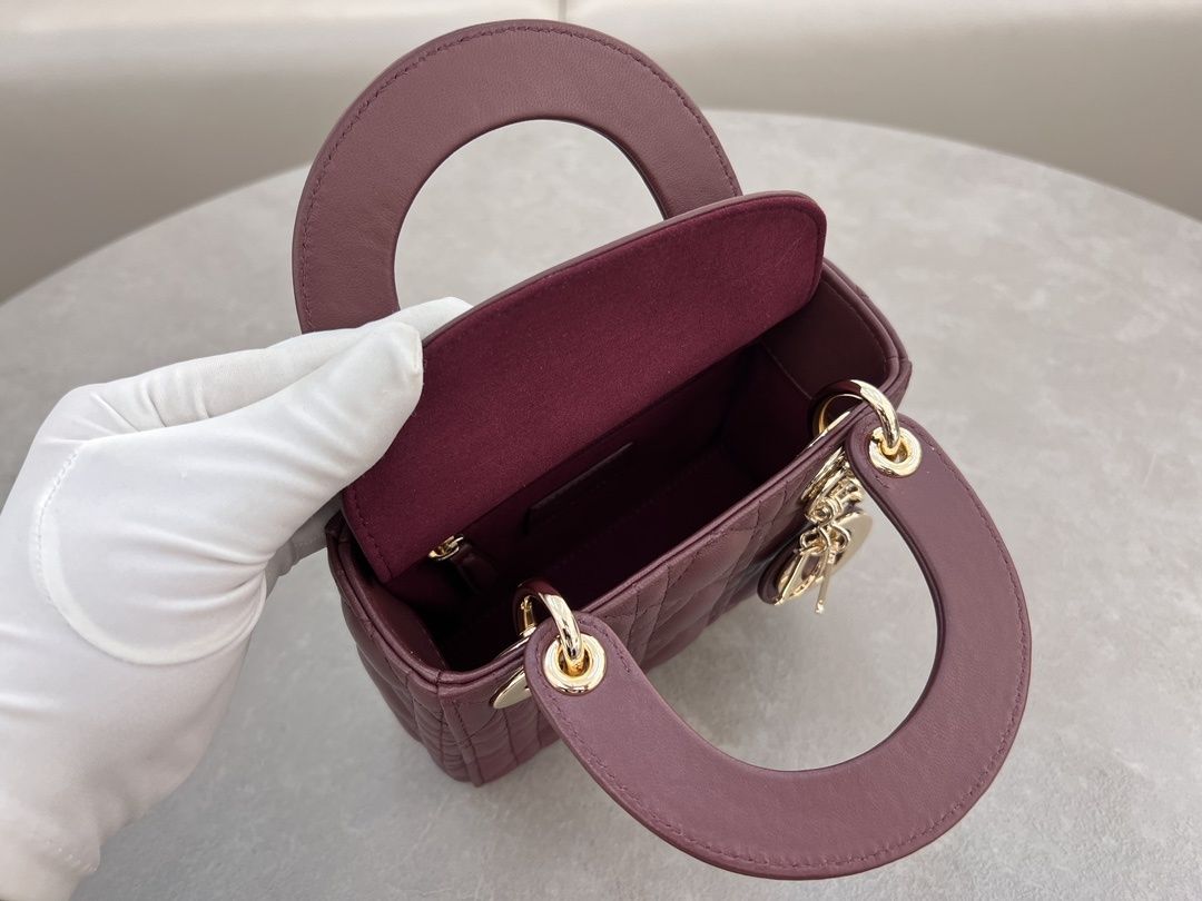 Geanta Christian Dior Lady 17/20cm, tip Premium