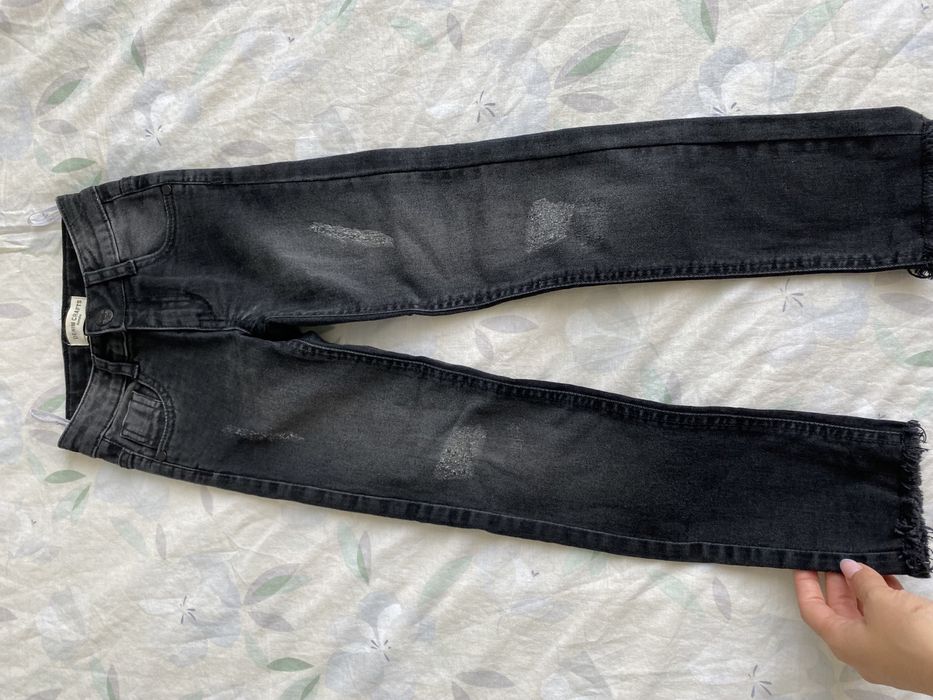 Бели панталони / дънки 116 размер