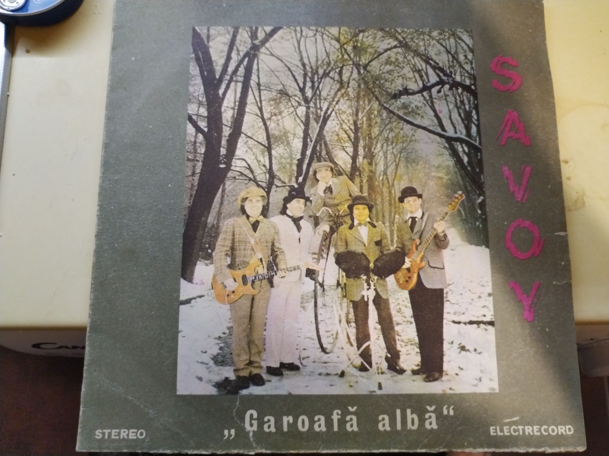 Disc vinil formația savoy