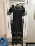 Rochie neagra dantela