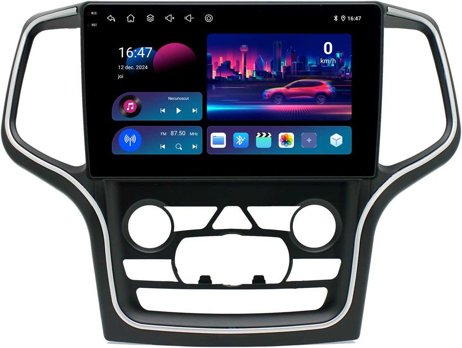 Navigatie Dedicata Jeep Grand Cherokee (2013-2020), 9Inch, Carplay