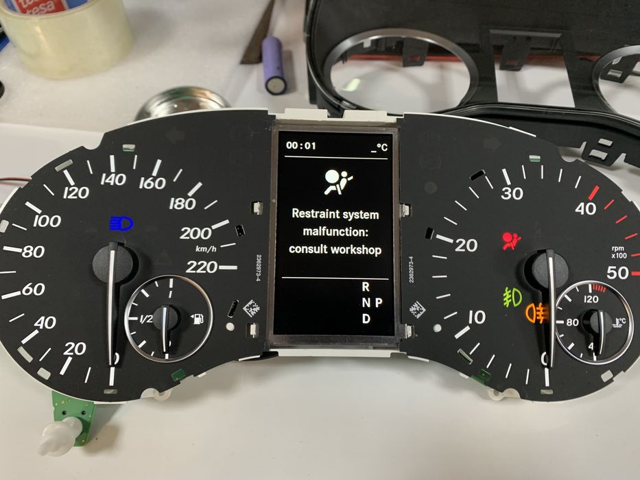 Reparatie ceasuri de bord mercedes vito