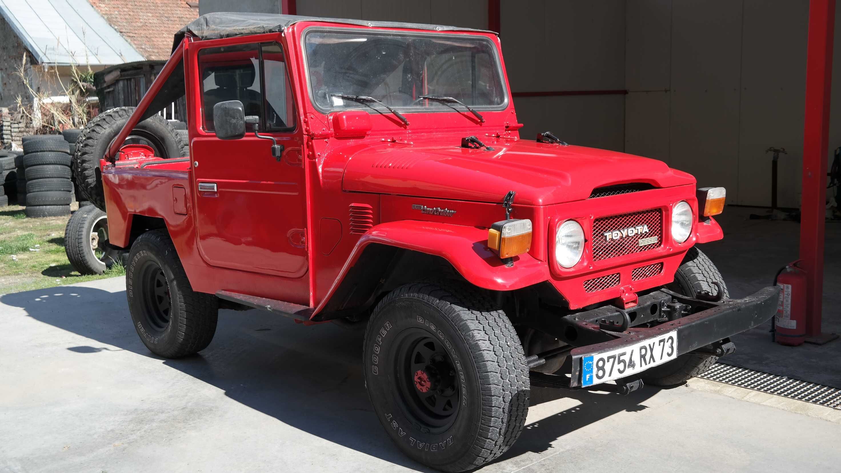 Toyota Land Cruiser BJ 42 4x4- an 1982, 3.4  (Diesel)