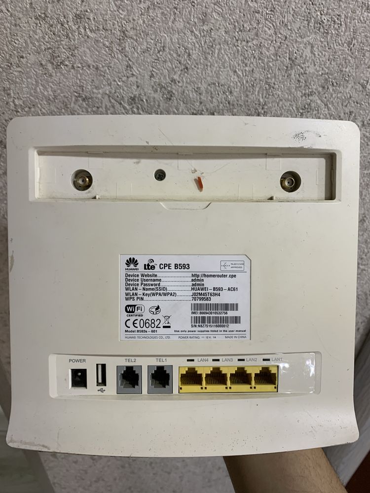 модем huawei модель:b593