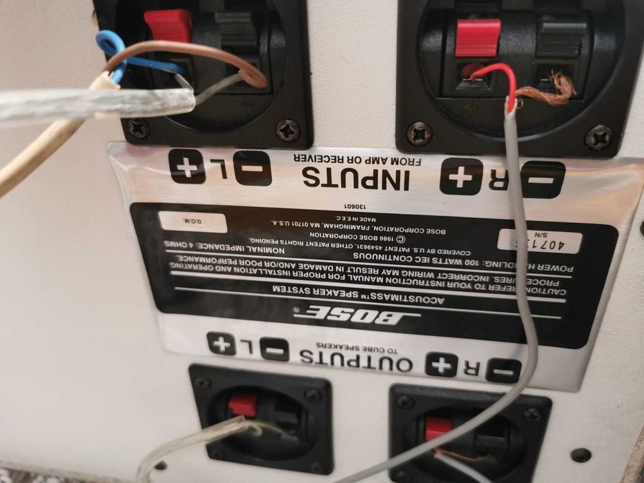 sistem Bose inalte, bass si Amplificator