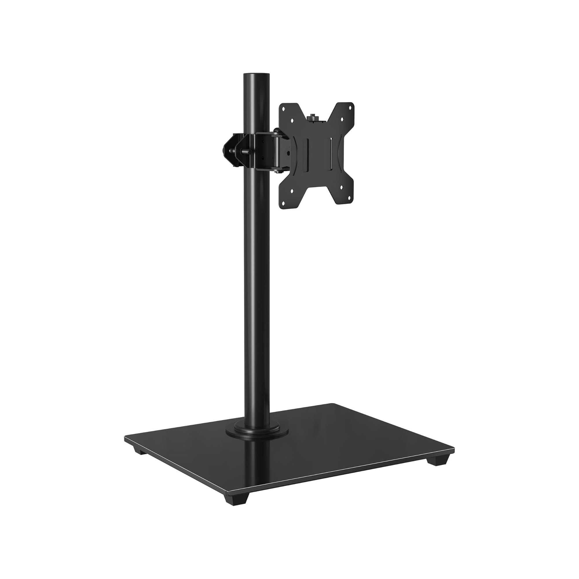 Suport Monitor BONTEC 13-32 Inch, Baza Sticla, Inclinare ±75°, Negru