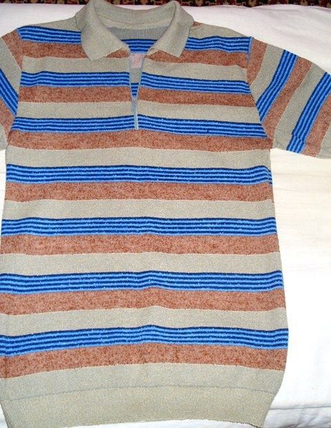 Мужское поло пуловер