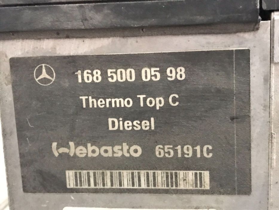 Печка Mercedes A170cdi w168 2001г.