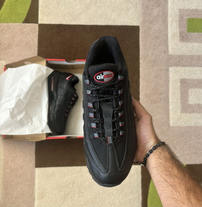 Мъжки обувки Nike Air Max 95 OG Black/Grey/University Red