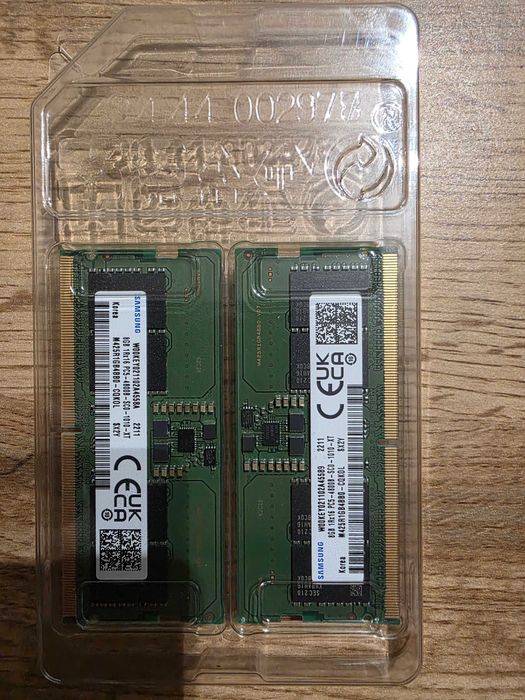 Samsung 16GB (2x8GB) DDR4-3200-SODIMM-чисто нови