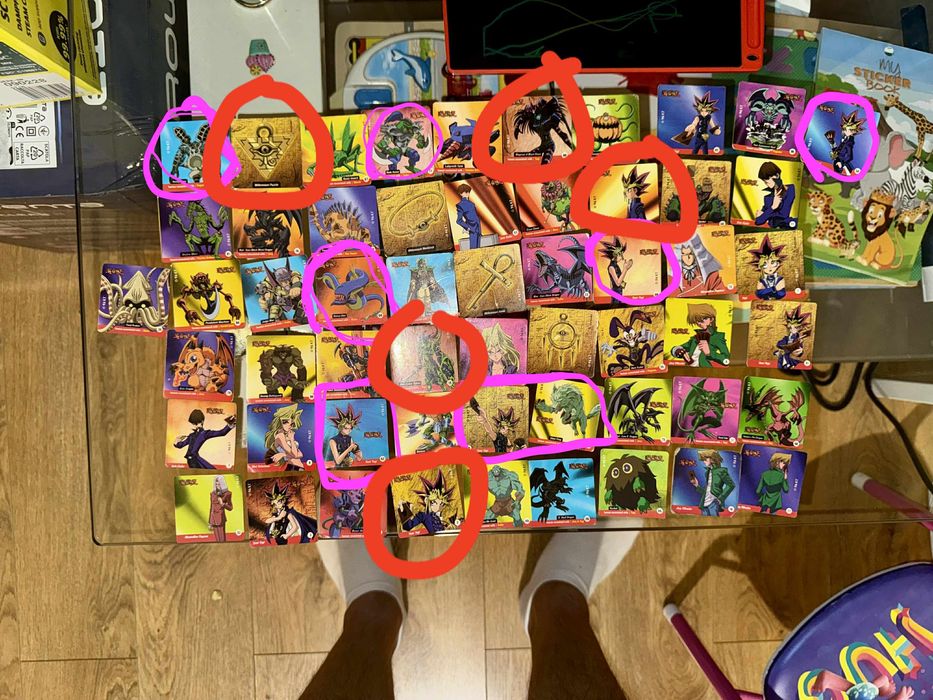 Tazos Yu-Gi-Oh, Pokemon
