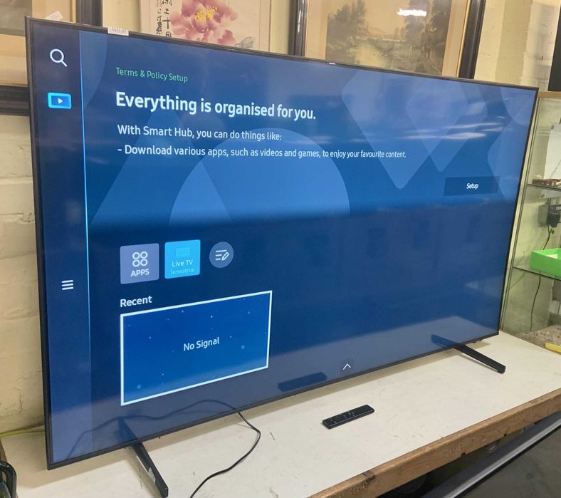 Телевизор Samsung 50 DU7100 Crystal 4K UHD SmartThings Tizen
