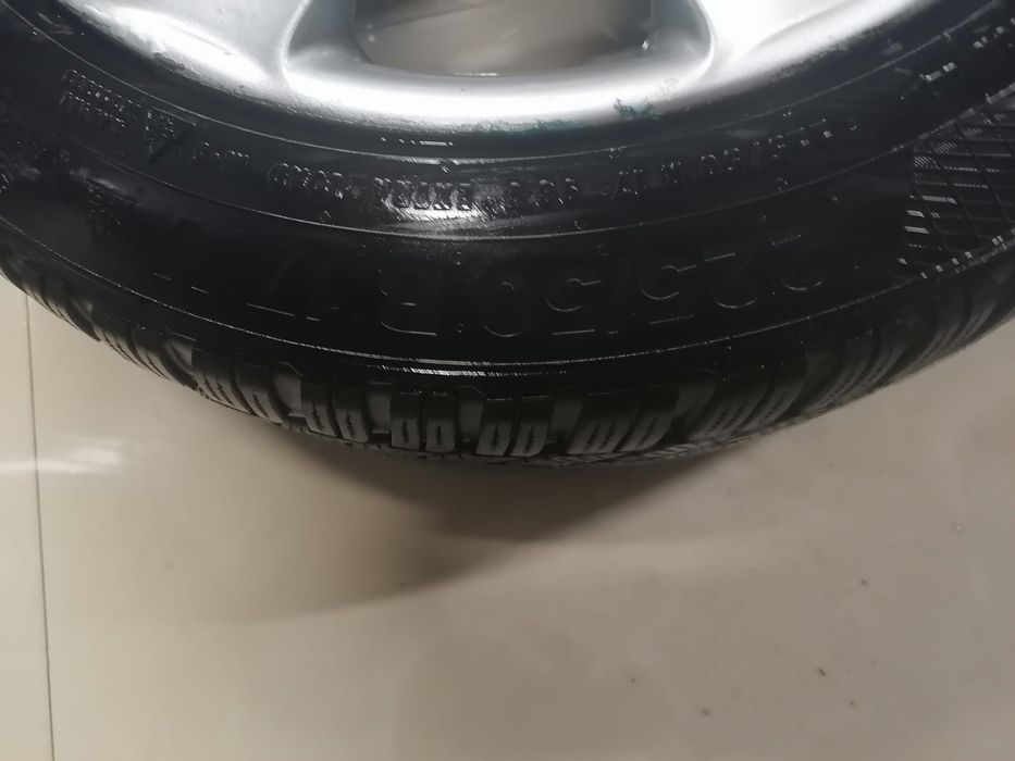 Jante bmw e 46 pe 17 plus cauciucuri de iarna