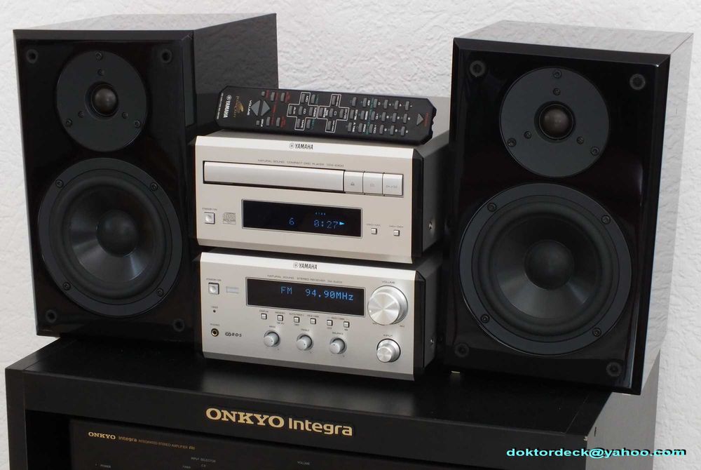 linie Yamaha RX-E400, CDX-E400, NX-E400 cu tel. originala