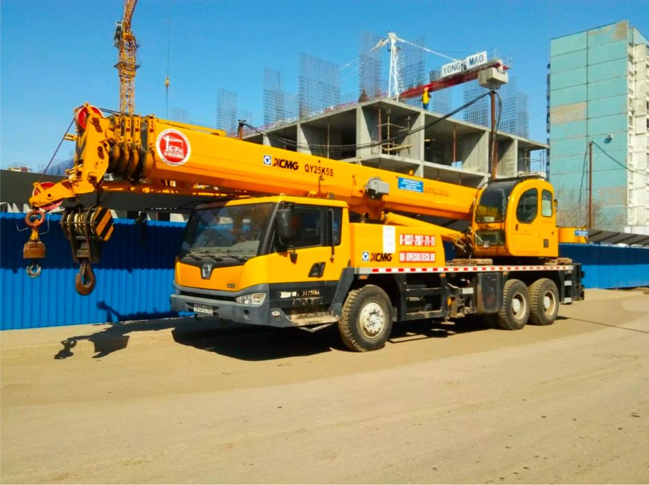 Аренда автокрана китаец 25 тонн К5