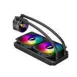 Cooler Procesor 1stPlayer® TS3 240 black, ARGB, compatibil AMD/Intel