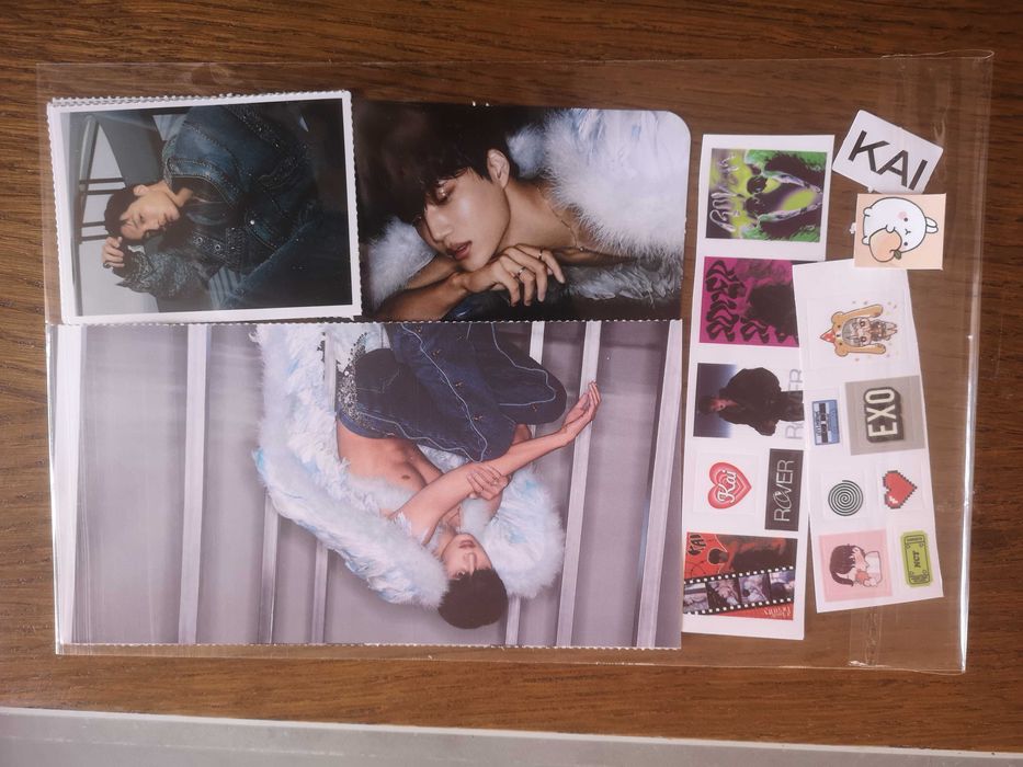 Kpop Kai Rover постери, photocards и стикери