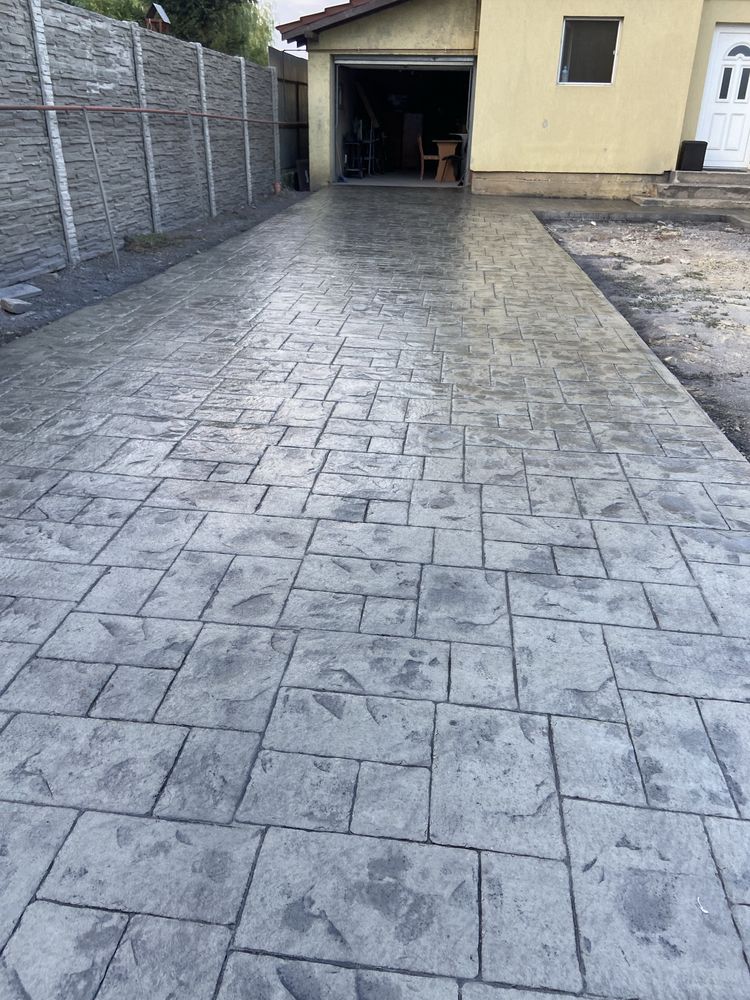 Beton amprentat Brasov