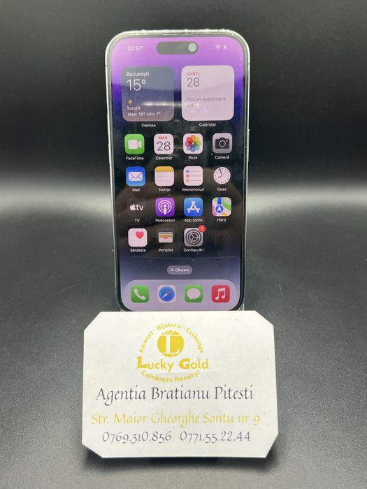 Iphone 14 pro 128 gb 86% baterie cod 22621