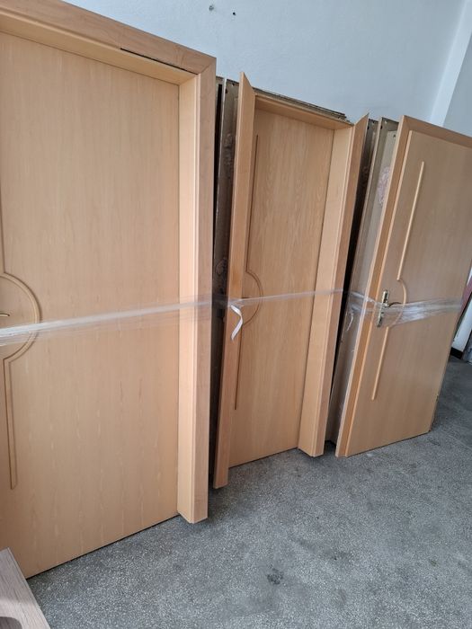 Usi interior lemn laminat 6 buc +toc