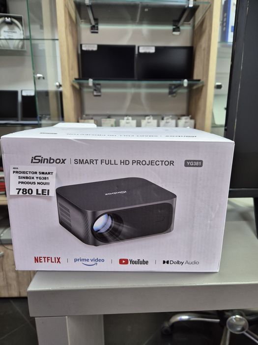 Proiector Smart SINBOX YG381 NOU!! *Expert Amanet*