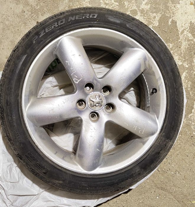 Джанти 5x108 R18 оригинални за Пежо + зимни гуми