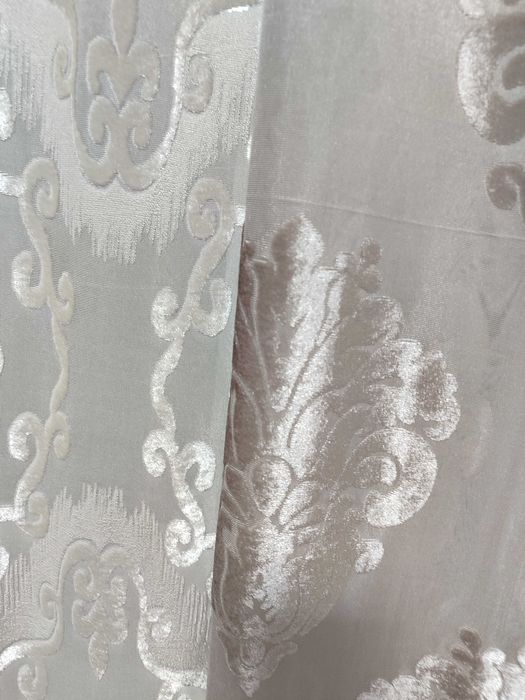 Тюль со шторами на окно шириной 2.8