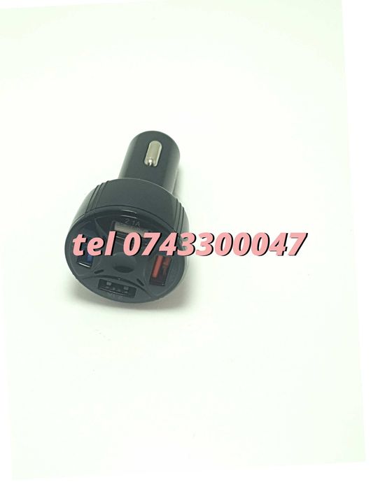 Superfastcharge Incarcator Auto Cu Patru Porturi Usb Partycharge