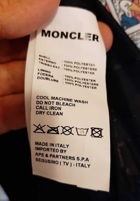 Ново, неизползвано мъжко яке Moncler 3XL