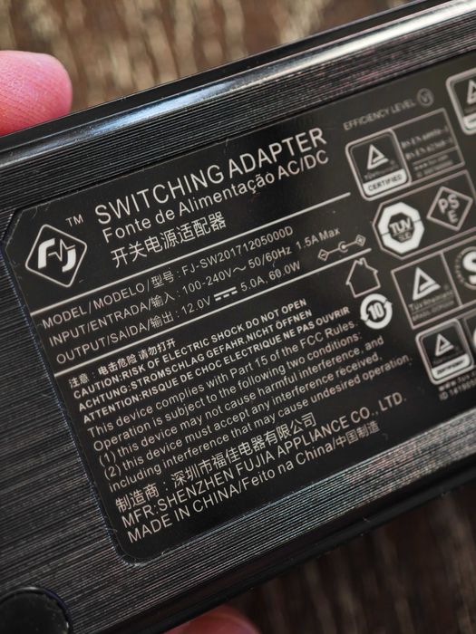 Блок питания 12В 5А БП 12 ВОЛЬТ 5 ампер