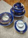 Set farfurii cobalt original NOU