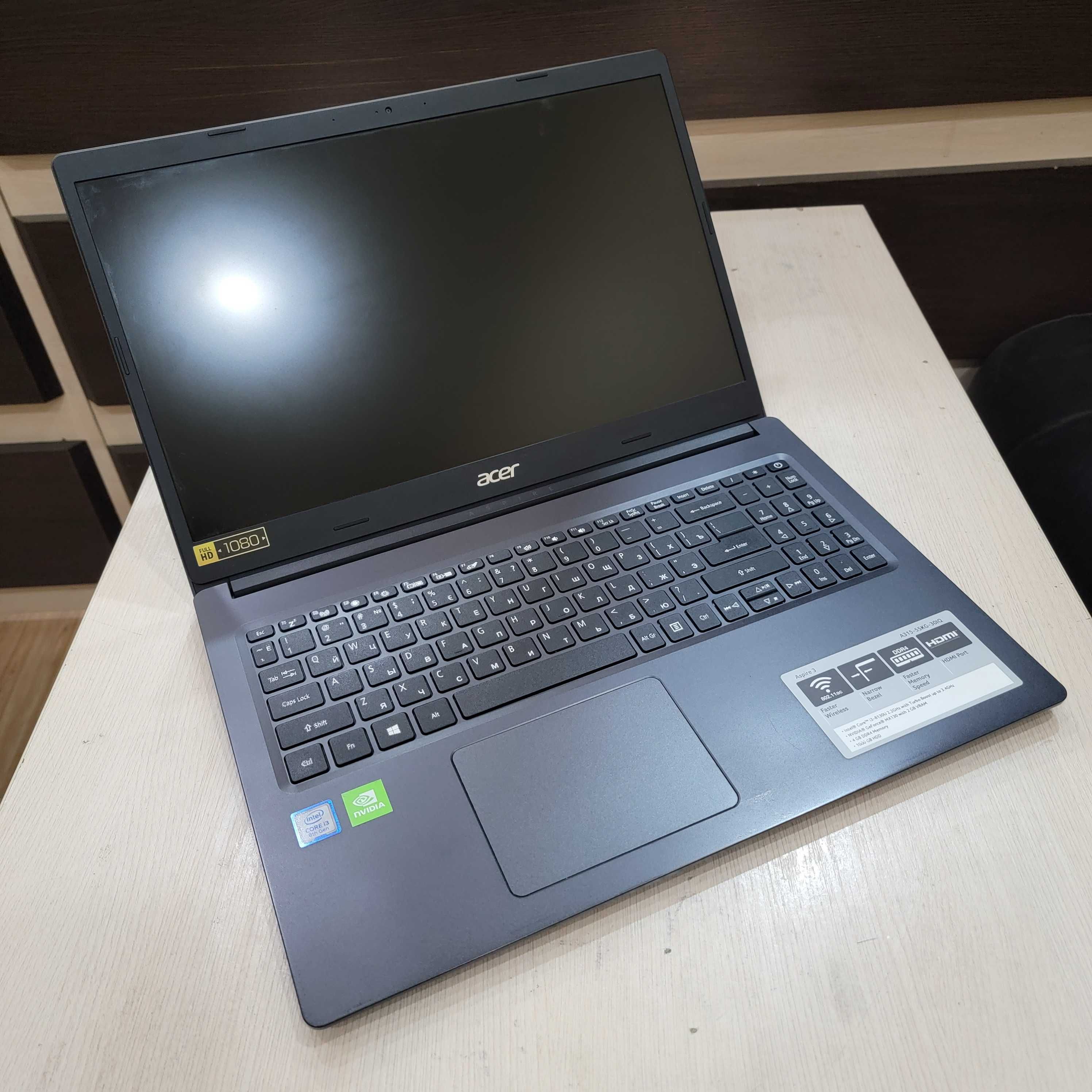 i3 ультра-тонкий ноутбук Acer Aspire 3 A315, как новый, в отличном
