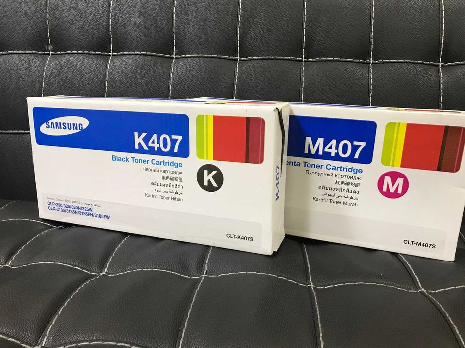 Тонер-картридж Samsung CLT-K407S/M407S