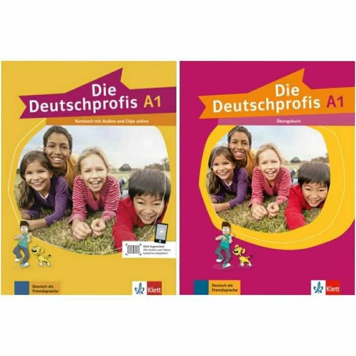 Доставка. Die Deutschprofis A1, A2, B1 kursbuch, ubungsbuch