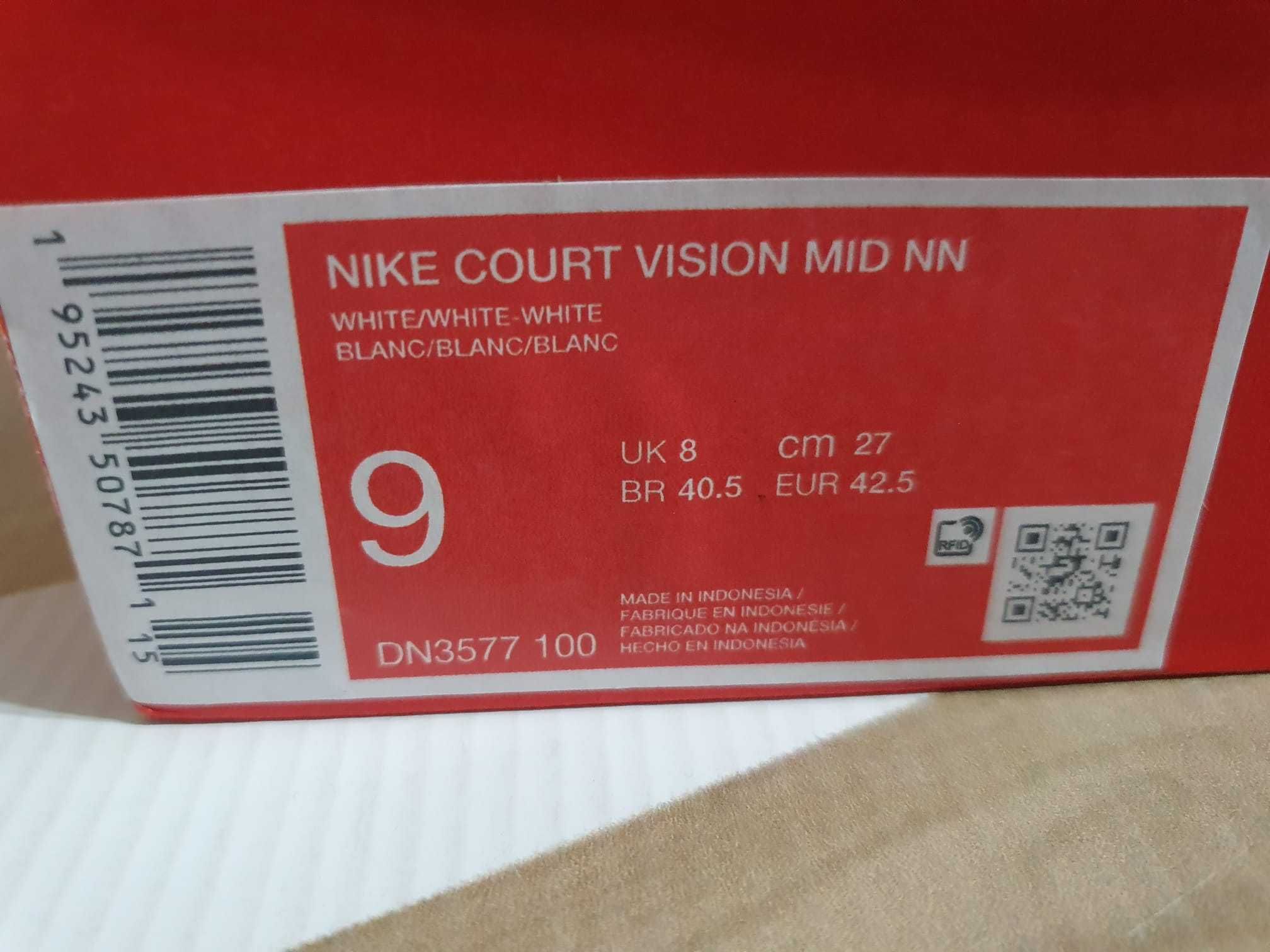 Nike Court Vision Mid NN masura 42 , 42.5 , 43 , 44 , 46 originali noi