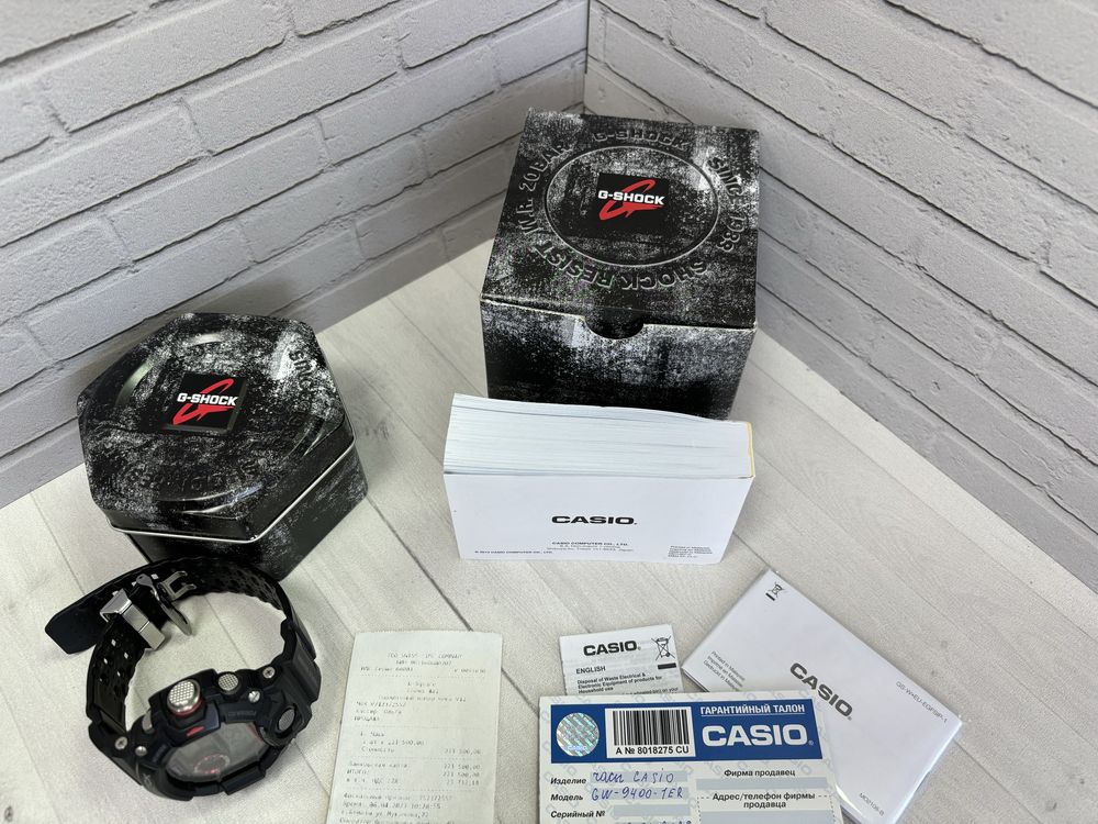 Часы Casio GW-9400-1ER Нур Ломбард